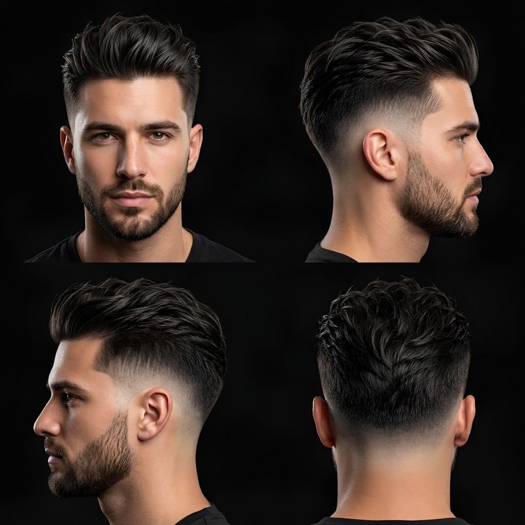 Brush Up Burst Fade Taper