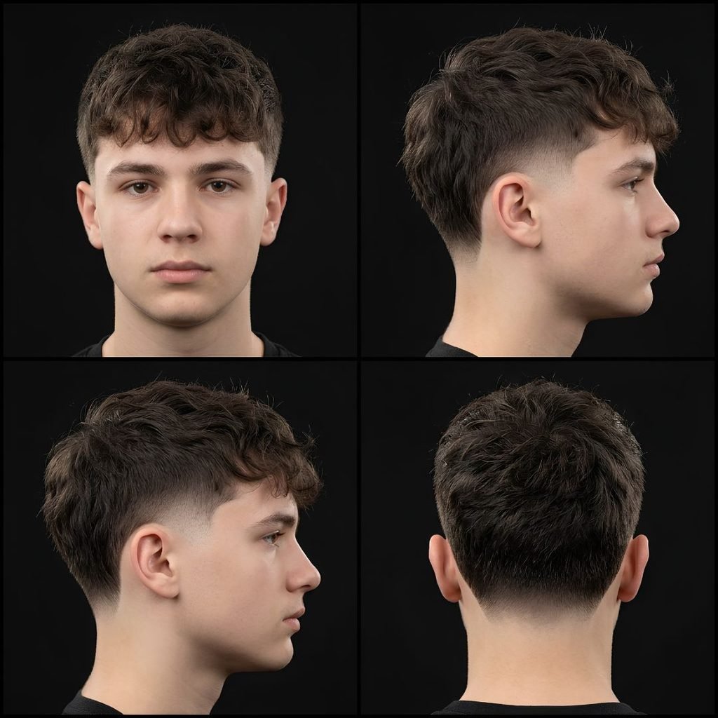 Burst Fade Taper for Teens