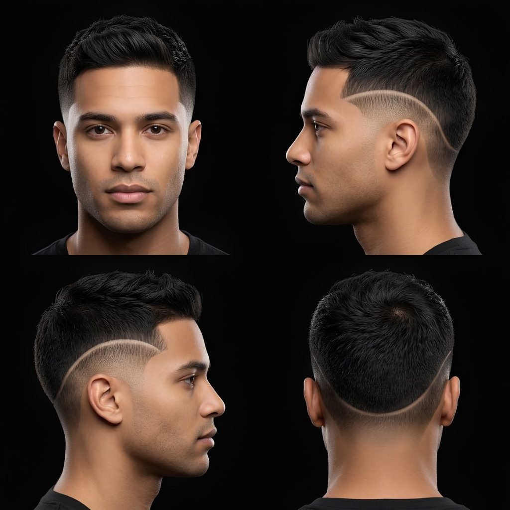 Classic Burst Fade Taper