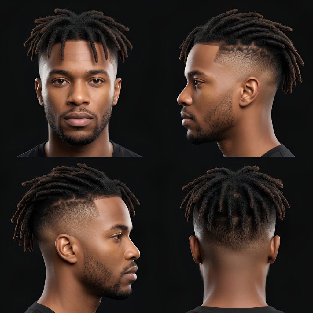 Dreadlock Burst Fade