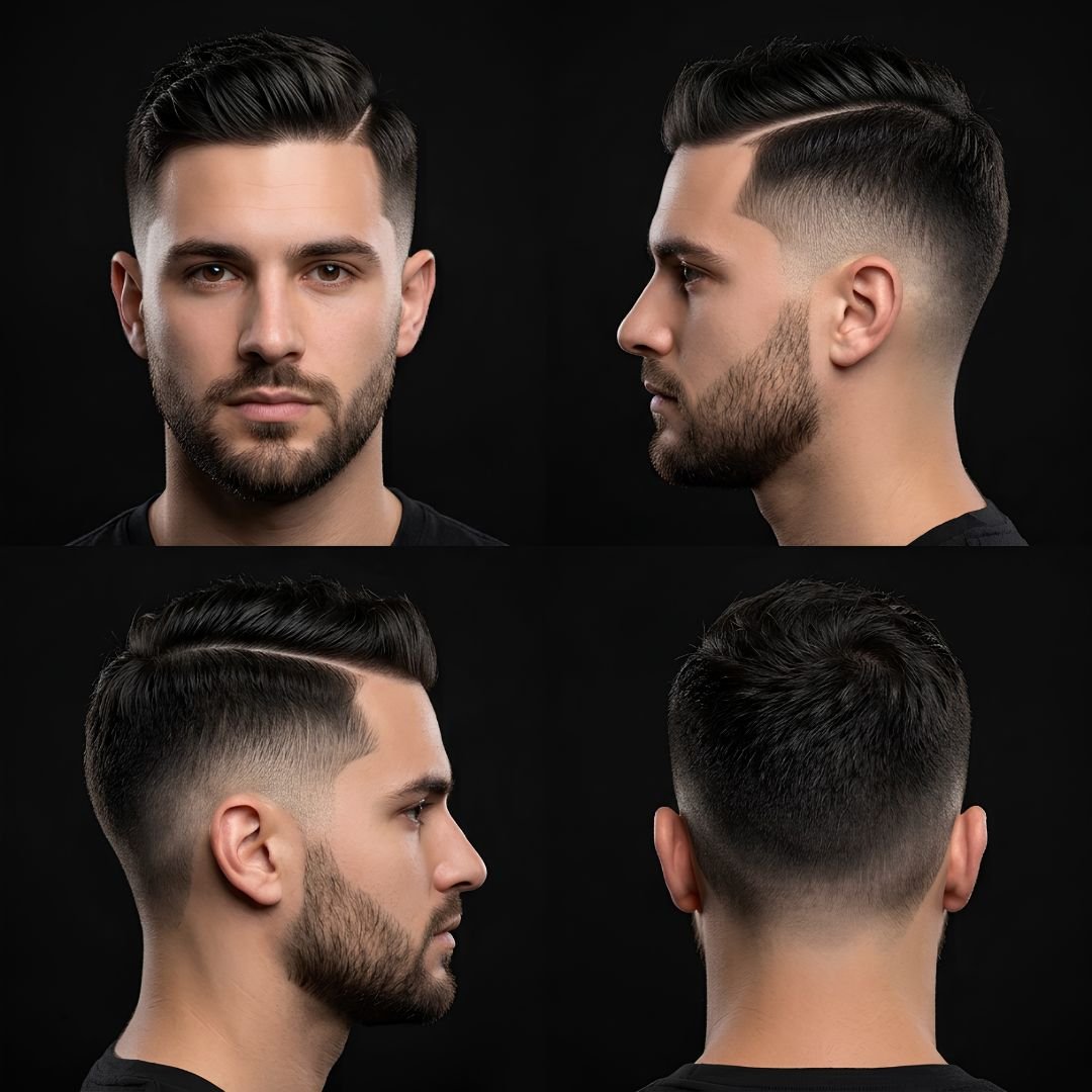 Hard Part Burst Fade Taper