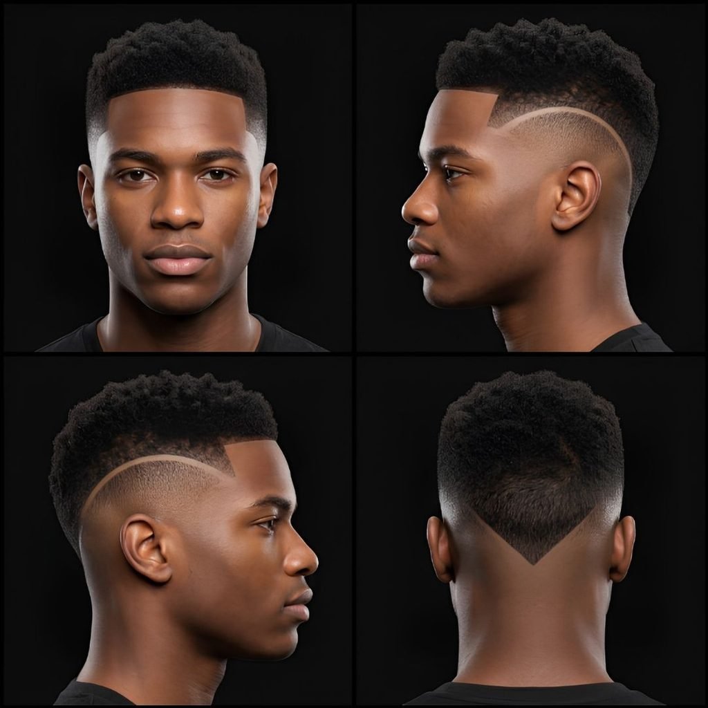 High Skin Burst Fade