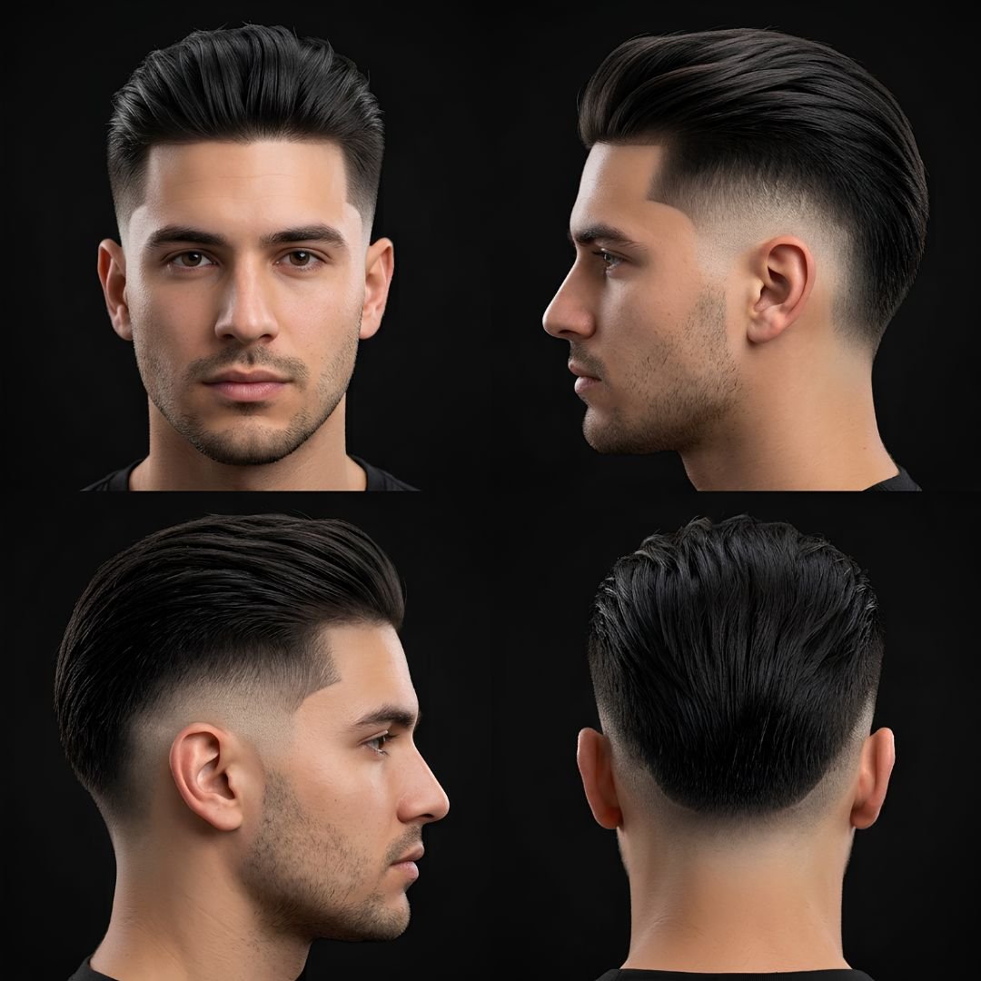 High Straight Burst Fade