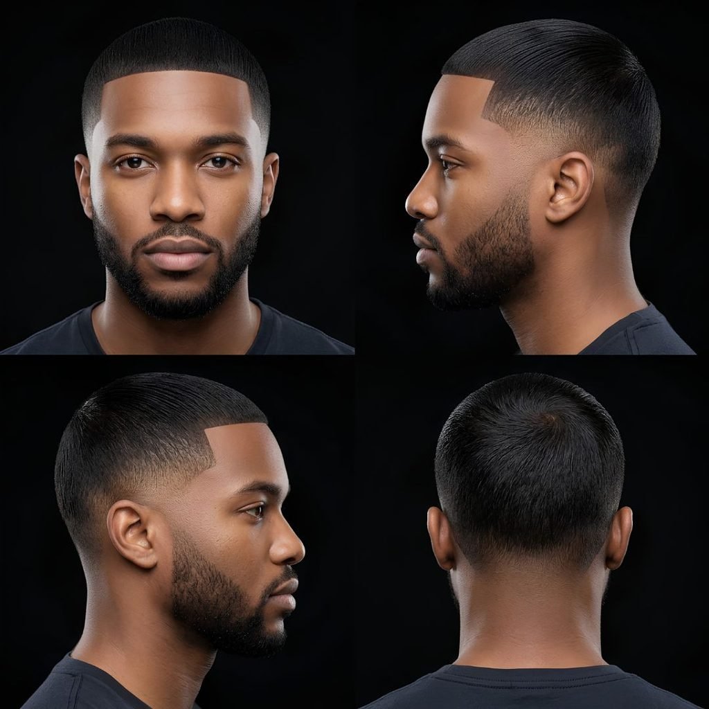 Low Straight Burst Fade