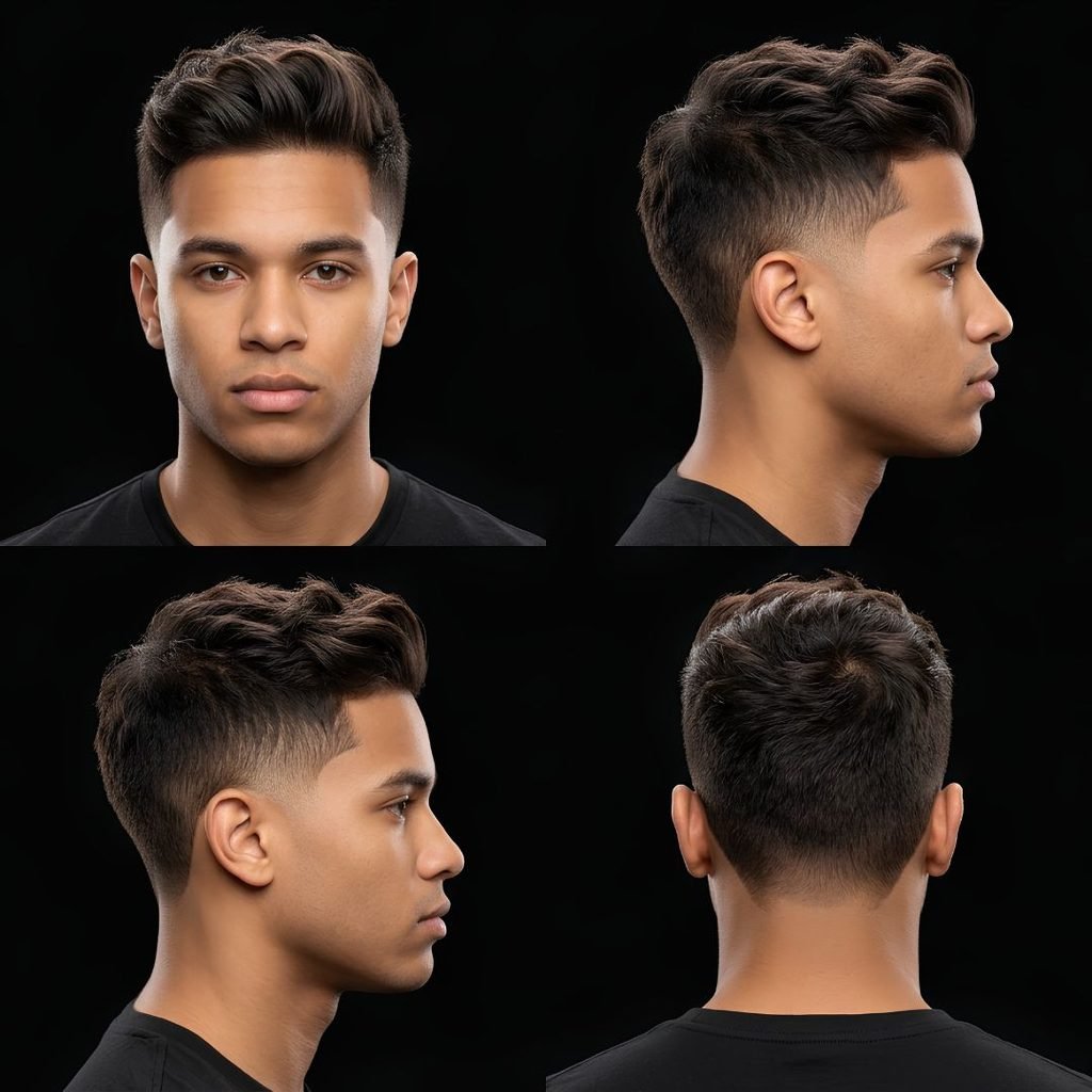 Modern Burst Fade Taper