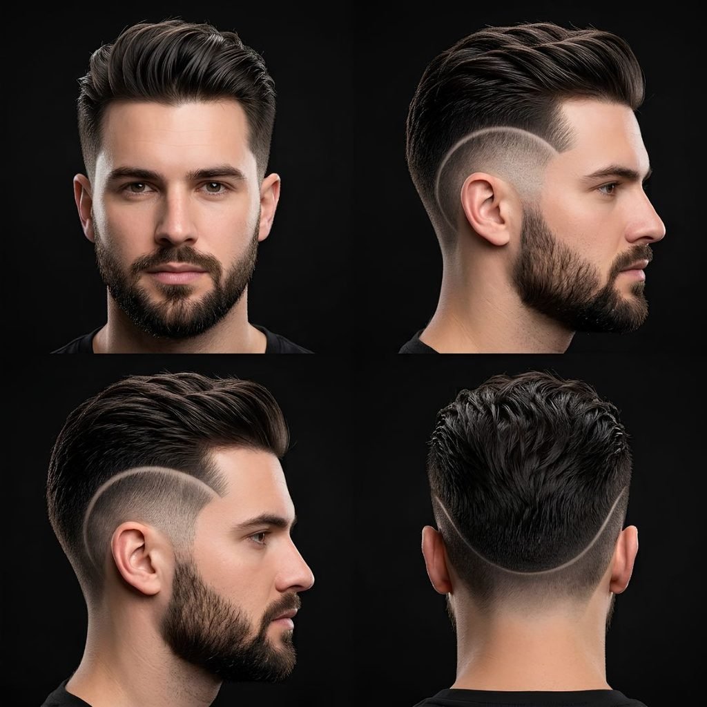 Professional Burst Fade Taper