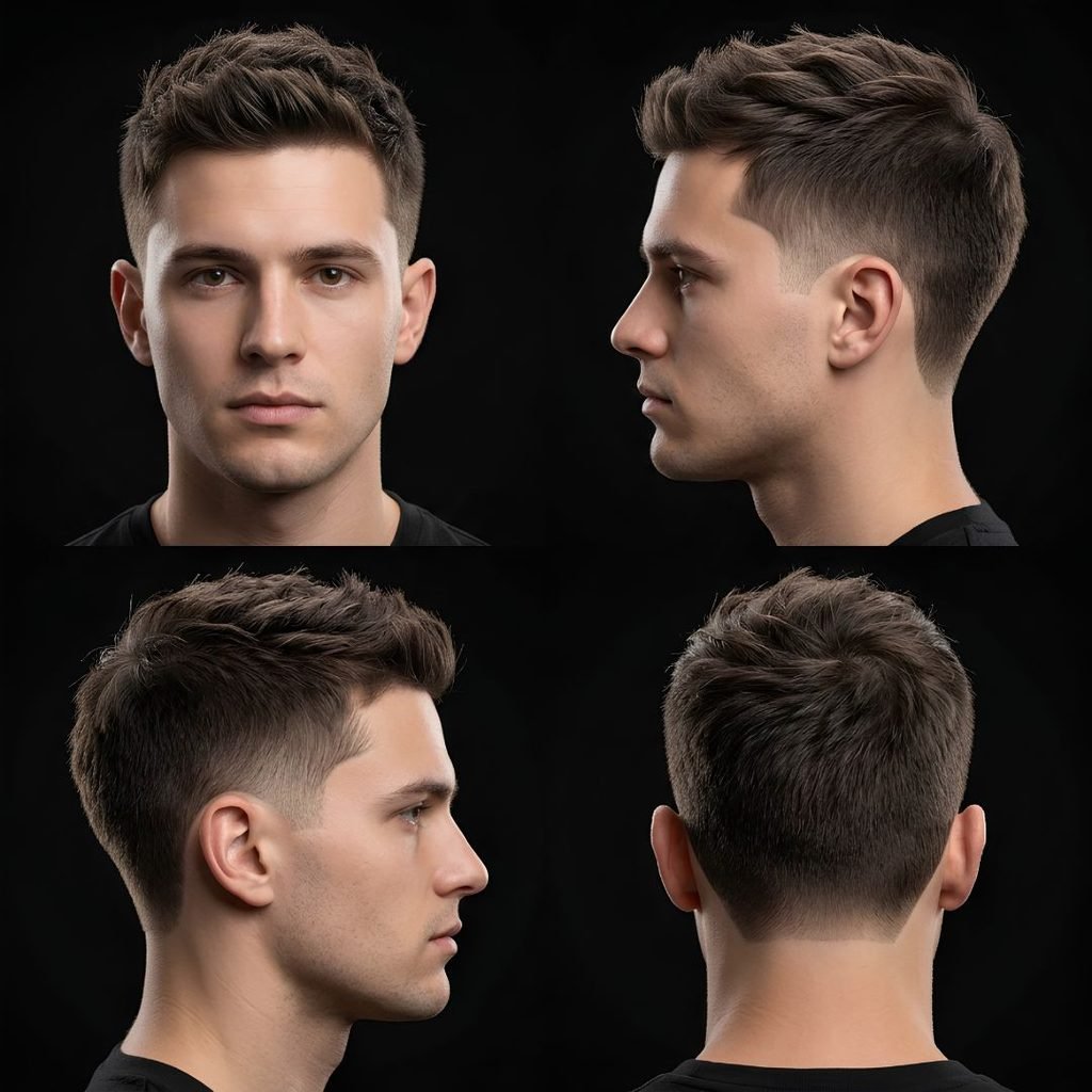 Sharp Burst Fade Taper