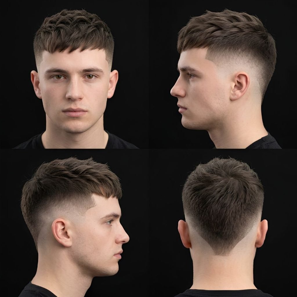 Skin Low Burst Fade