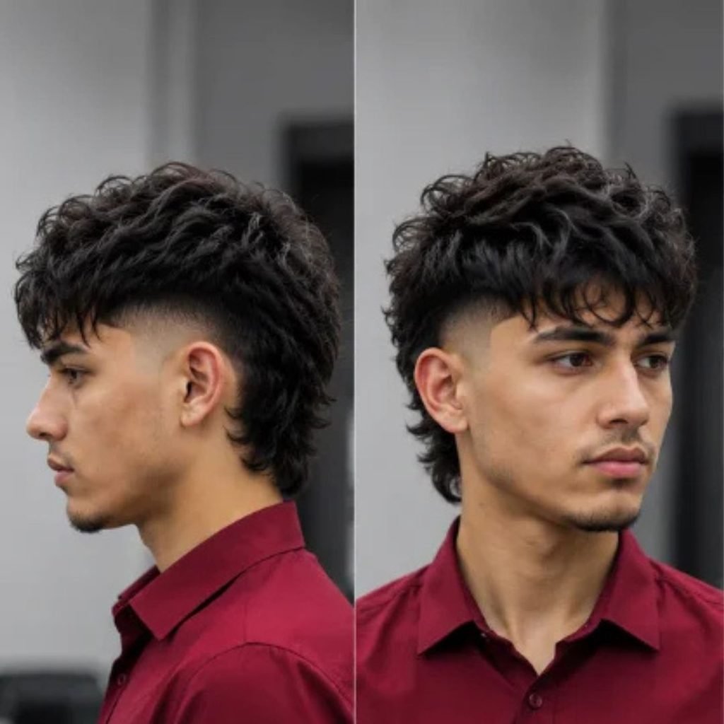 10. Drop Burst Fade Mullet