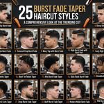 Burst Fade Taper Haircut