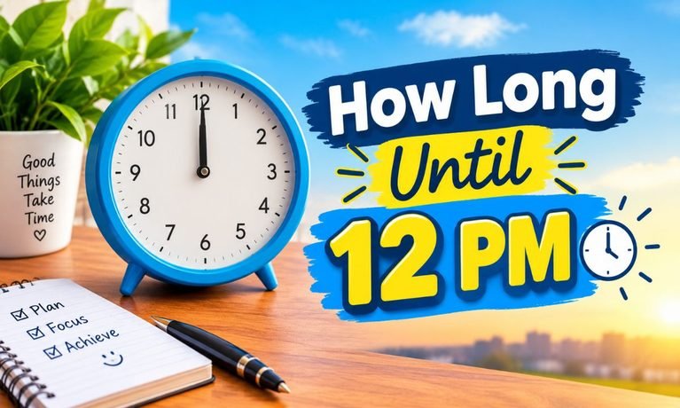 How Long Until 12 PM? Exact Countdown, Time Calculator & Easy Guide