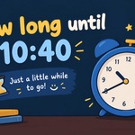 How Long Until 10:40? Countdown to 10:40 AM Today