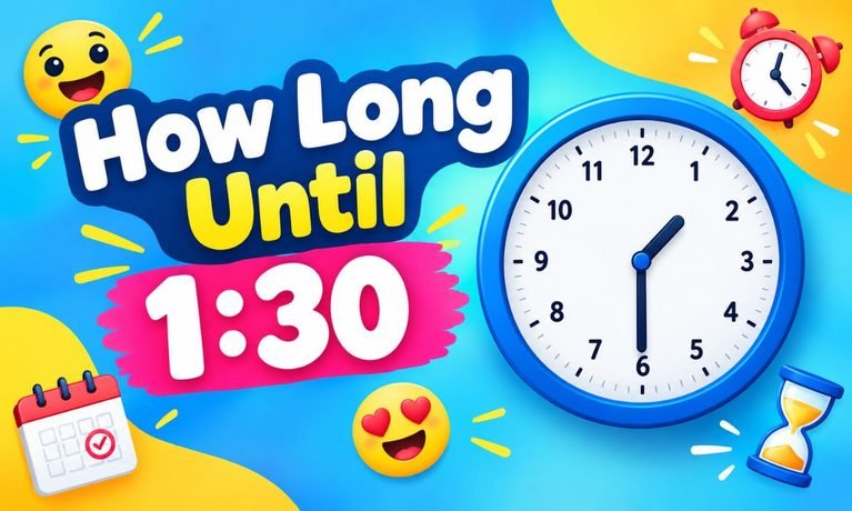 How Long Until 1:30? Exact Countdown Timer and Time Remaining