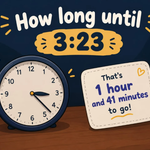 How Long Until 3:23? Countdown to 3:23 PM Today