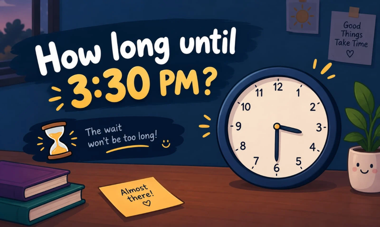 How Long Until 3:30 PM? Exact Countdown & Time Remaining ⏰