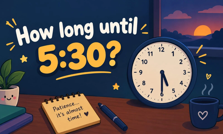 How Long Until 5:30? Simple Time Calculation Guide