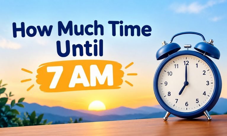 How Much Time Until 7 AM? Today’s Exact Countdown and Time Left